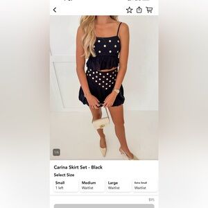 Fancy D boutique set NWT